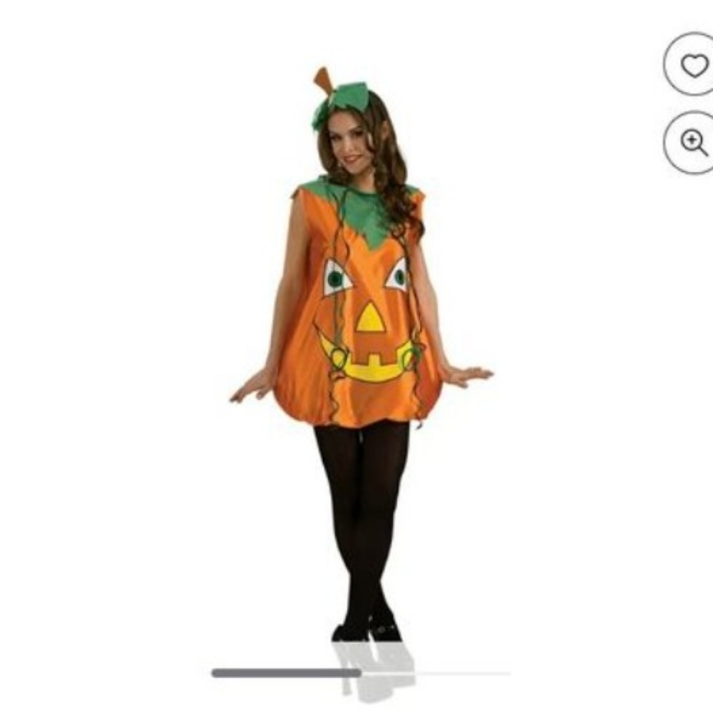 Women's Pumpkin Costume - Orange